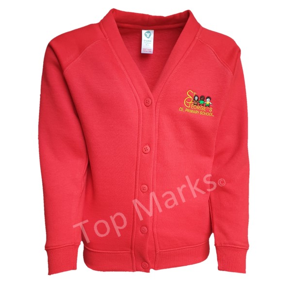 St Georges Cardigan | Top Marks Schoolwear